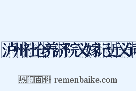 泸州社仓养济院义嫁记近义词是什么意思的图片